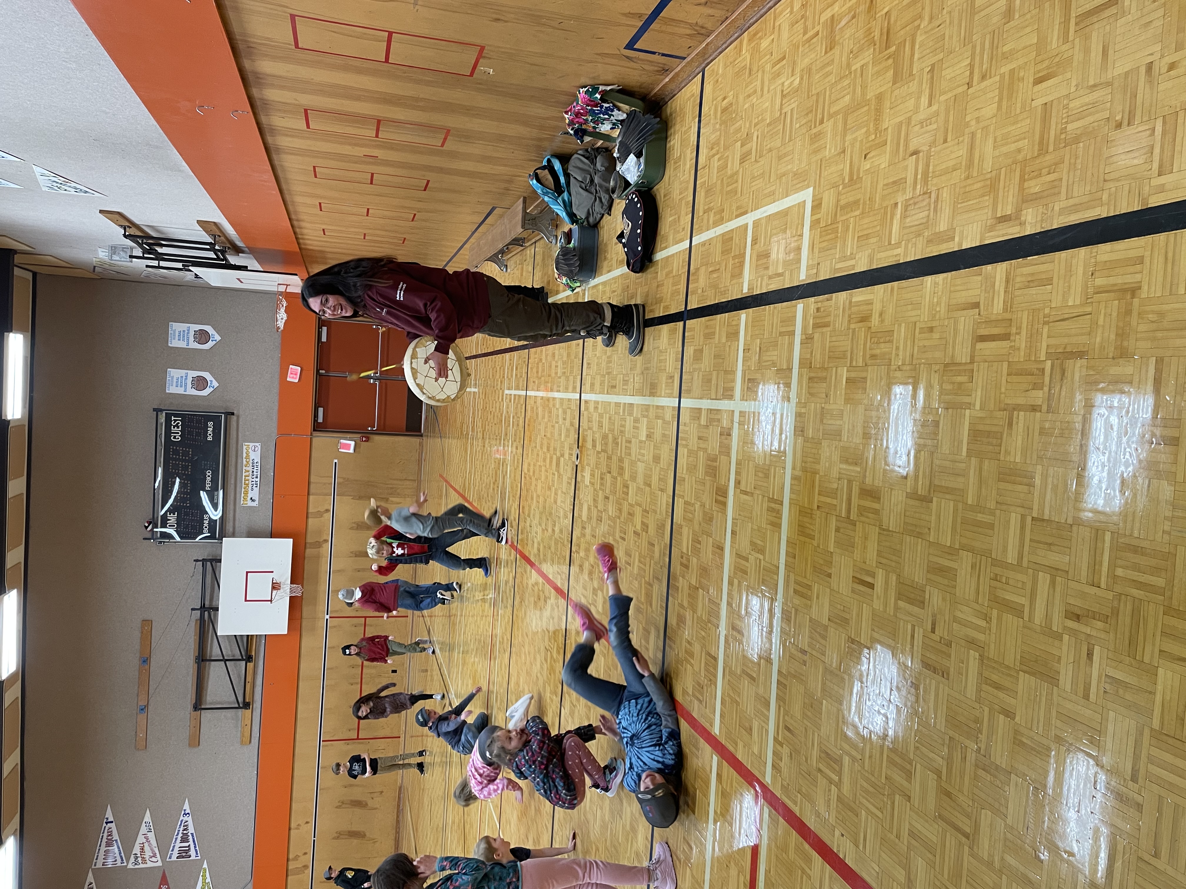 Kids learn to dance Calvin Williams